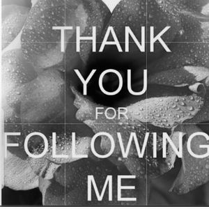 Thank you for following me !